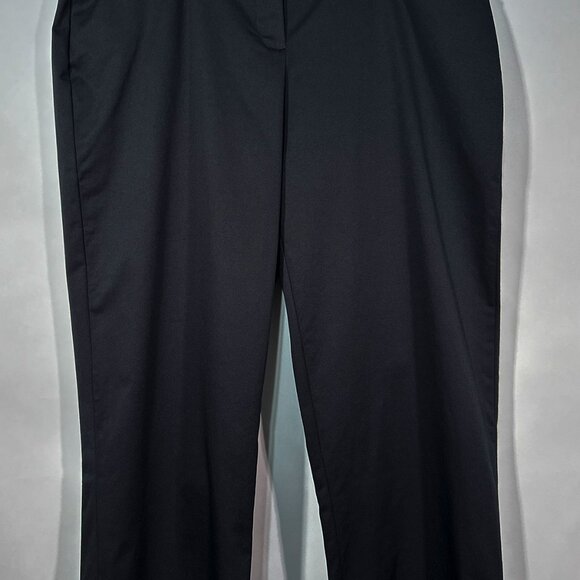 NWT Kim Rogers Black Curvy Straight Leg Sits At Waist Tummy Panel Pants Size 18 - Picture 3 of 15